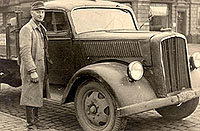 Firmenchef Bruno Schmidt 1946 in Minden